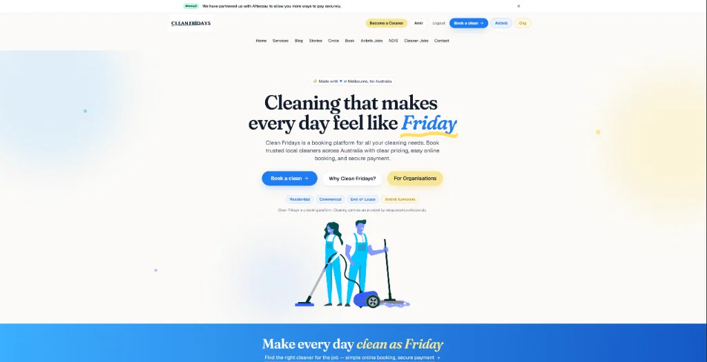 Clean Fridays Marketplace